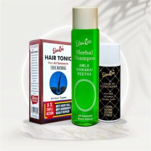 Herbal Shampoo, Leave In Hair Conditioner & Hair Tonic (95gm)